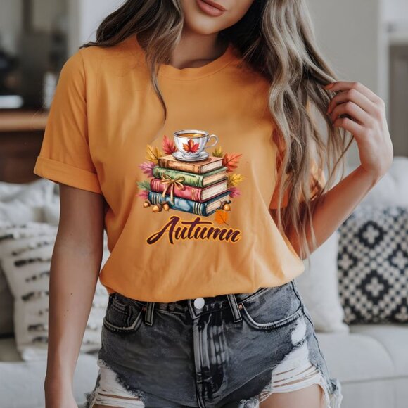 ๐ Youth Unisex Fall Vibes Tee ๐ - Picture 5 of 9